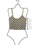 Myrtle Top | Ribbed Scoop Neck Tankini Top