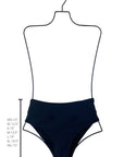 Bali High Waisted Bottoms | Bikini Bottoms with Supportive Waistband