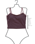 Breeze Top | Ribbed Scoop Neck Tankini Top