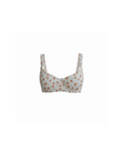 Rosie Bikini Top | Dainty Red Floral Underwire Bikini Top
