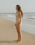 Cute Modest Neutral One Piece Swimsuit