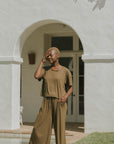 Lounge sleep top for women.