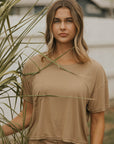 Lounge sleep top for women.