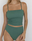 Oahu Top | Strapless Tankini Top with Removable Straps