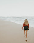Full Coverage Black Modest Swim Shorts