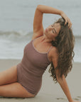 Full Coverage High Waisted Tankini with Shorts