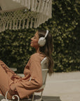 Ribbed luxury loungewear set for women.