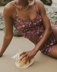 Full Coverage Floral Tankini Set for Summer