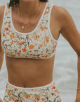 Cute Warm Toned Neutral Modest Bikini