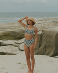 Cute Modest Square Neck Bikini