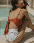 Full Coverage Cute Neutral Tankini for Christian Women