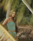 Cute modest textured tankini top