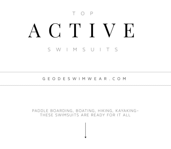 Top 6 Active Swimsuits- One and Two Piece Swimsuits for Any Activity