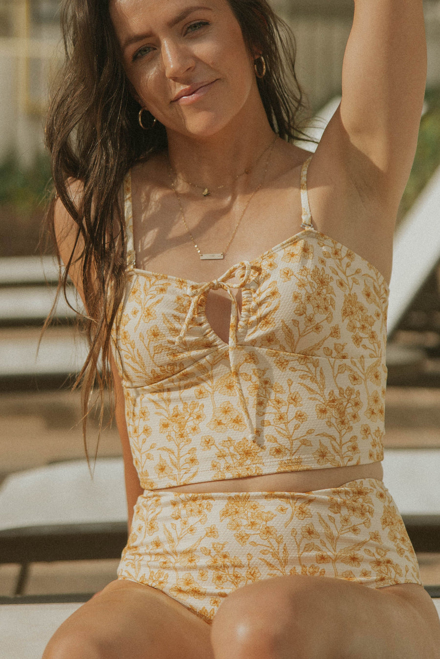 Sweetheart Neckline Swimwear