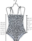 Havana One Piece | Ribbed One Piece Swimsuit with Tie Straps