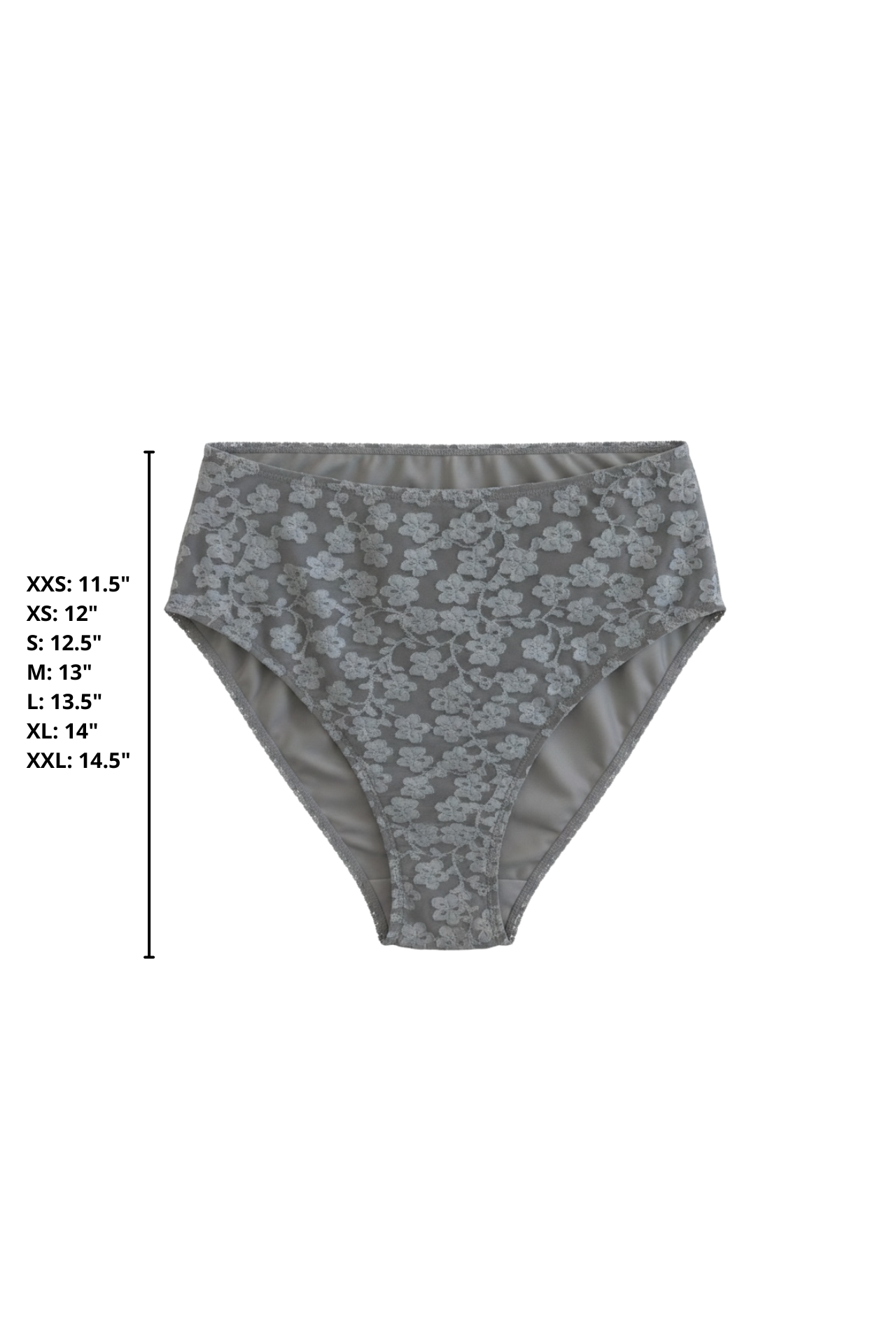 Sierra High Waisted Bottoms | Blue Textured Full Coverage Swim Bottoms