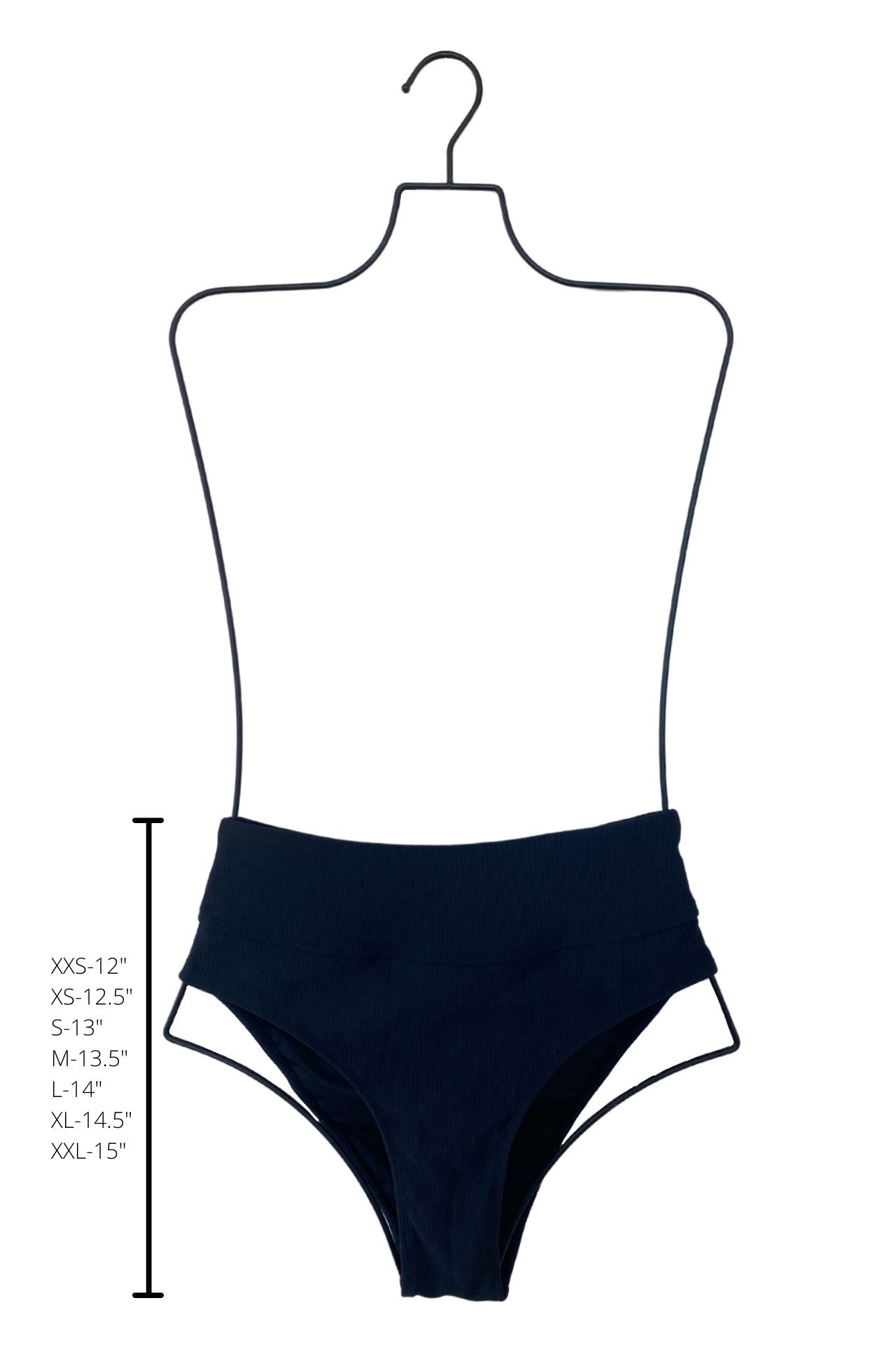 Bali High Waisted Bottoms | Bikini Bottoms with Supportive Waistband