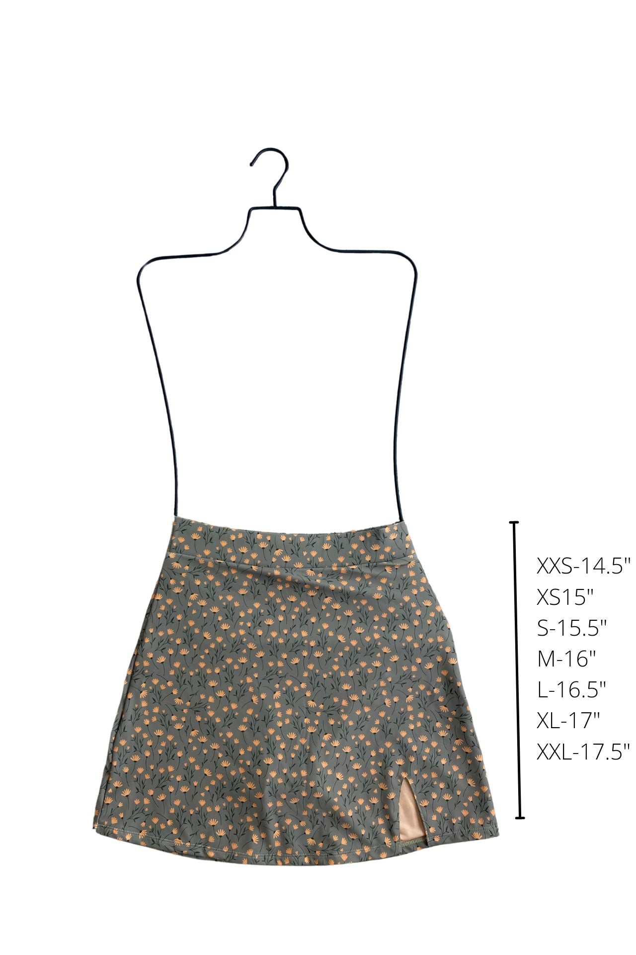 Bella Swim Skirt | High Waisted Swim Skirt with Elastic Waistband