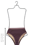 Breeze High Waisted Bottoms | Ribbed High Rise Swim Bottoms