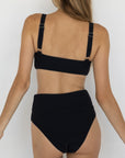 Bali Bikini Top | Ribbed V Neck Underwire Bikini Top