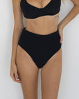 Bali High Waisted Bottoms | Bikini Bottoms with Supportive Waistband