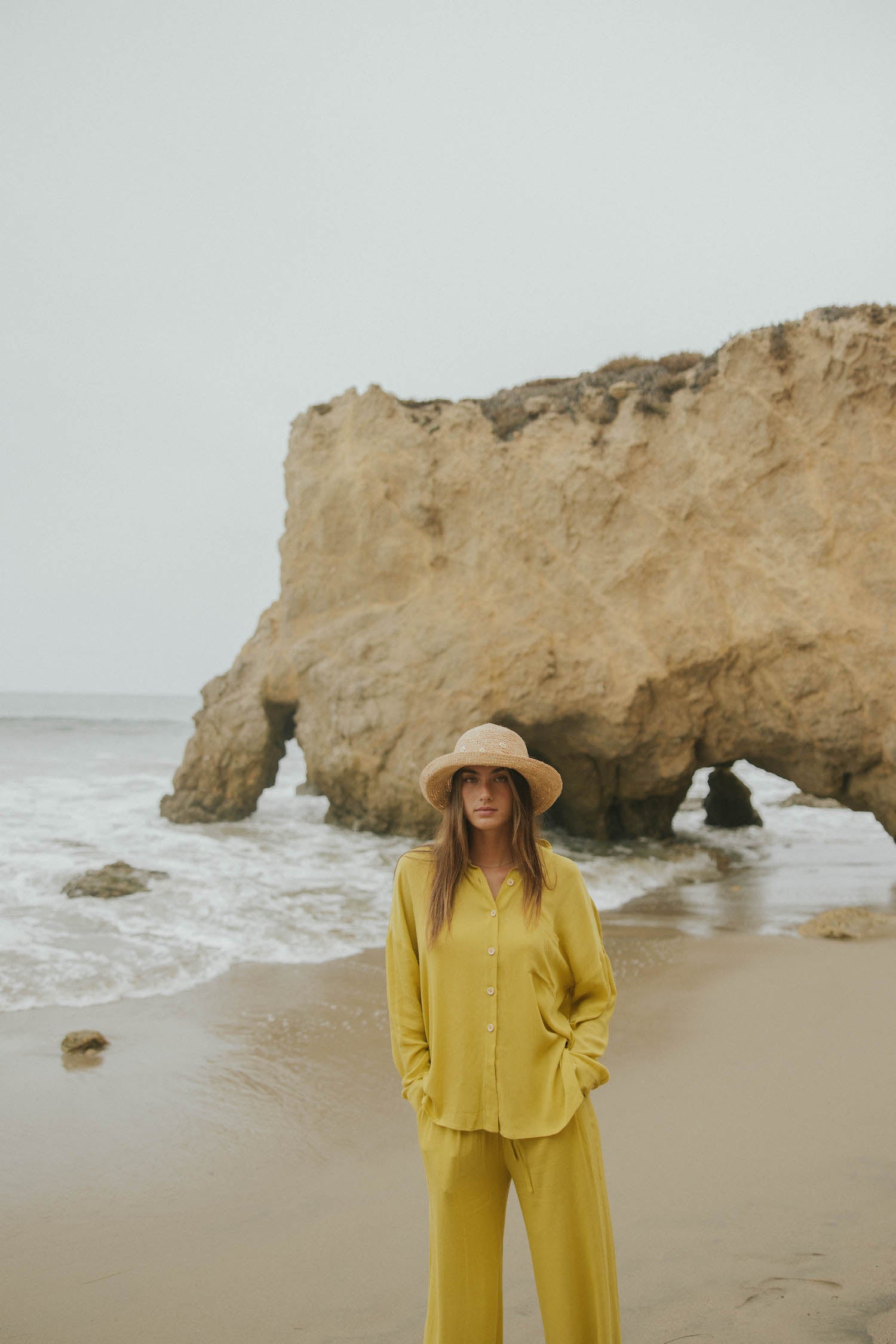 Best matching beachwear set for travel.