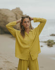 Best matching beachwear set for travel.