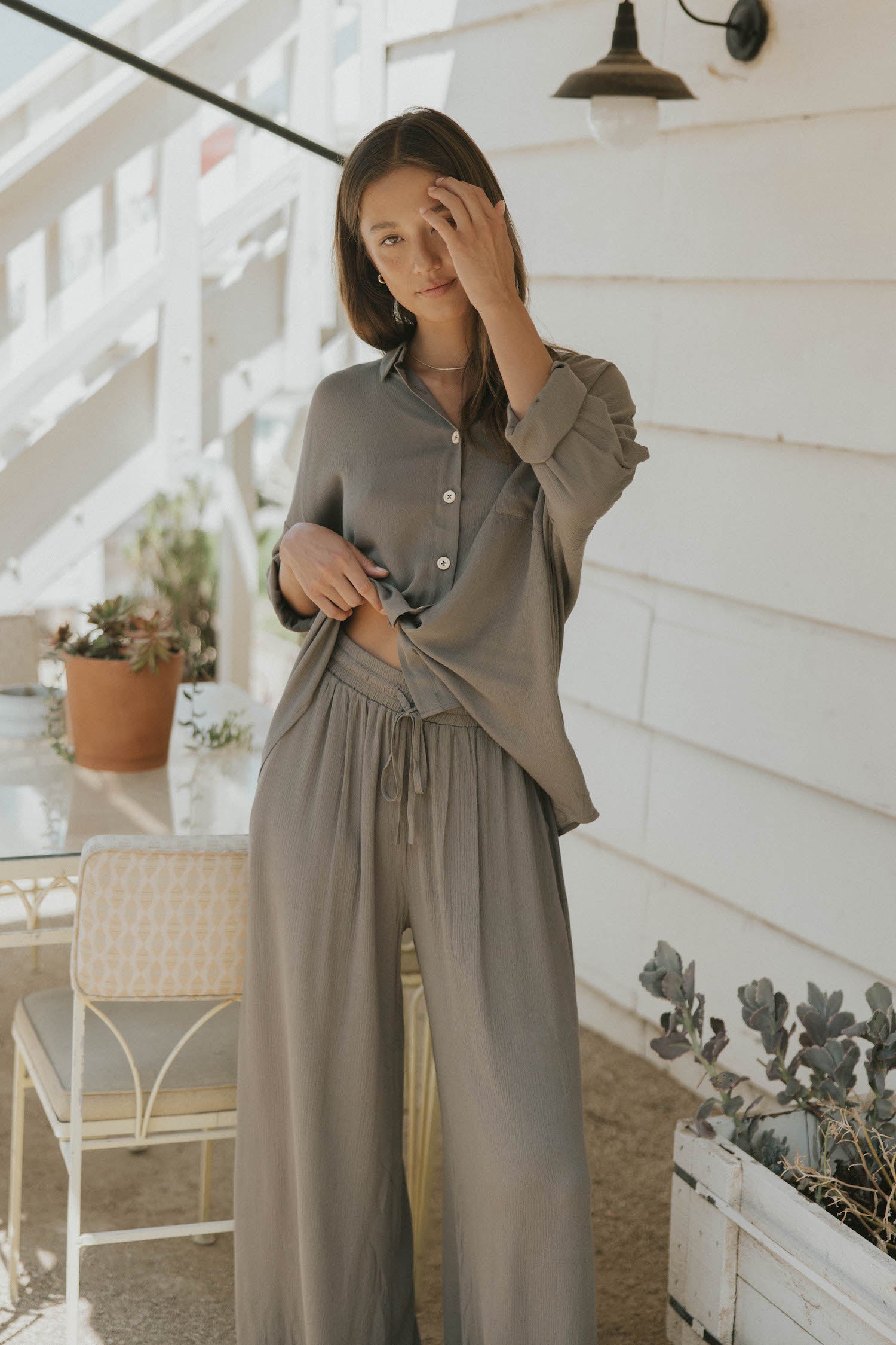 Best matching beachwear set for travel.