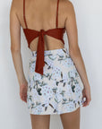 Jasmine Swim Skirt | Floral High Waisted Swim Skirt