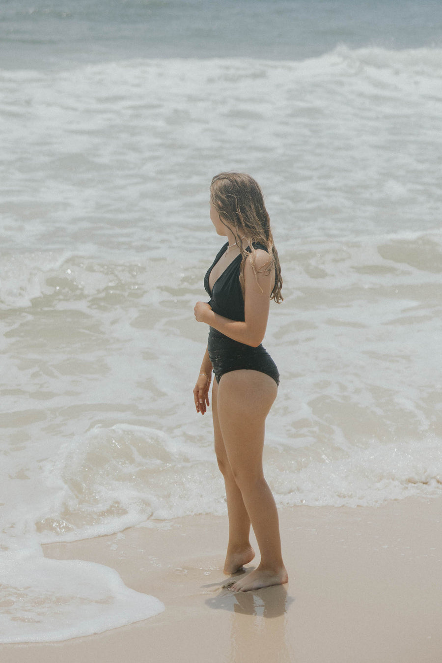 sexy black bikini bottoms good booty coverage