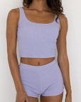 Monroe Top | Rounded Square Neck Tankini Top