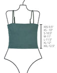 Oahu Top | Strapless Tankini Top with Removable Straps
