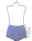 Monroe High Waisted Shorts | Women's Boy Shorts with Elastic Waistband