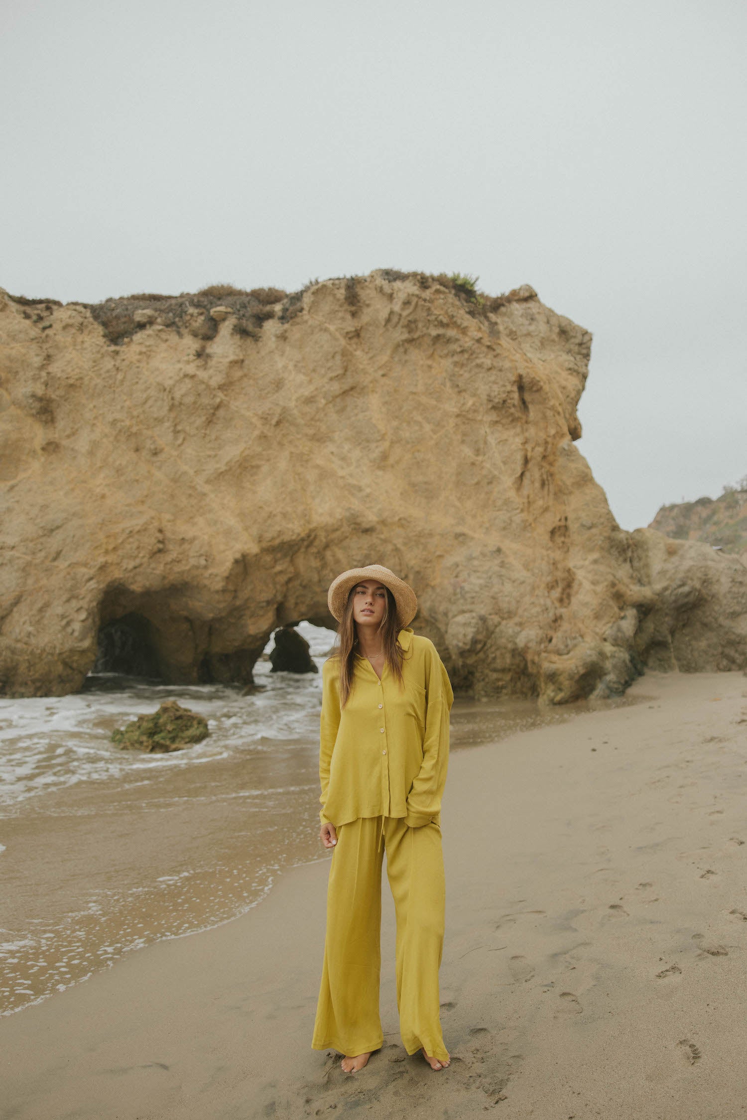 Best matching beachwear set for travel.