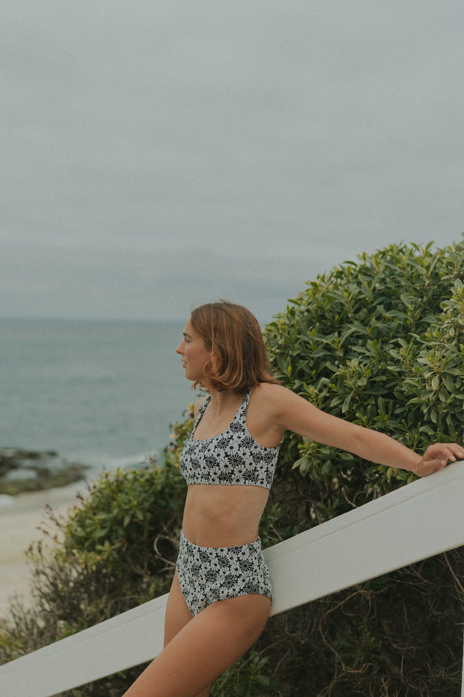 Floral Cute Modest Bikini